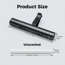 2pcs Car Perfume Diffuser With 12 Odorless Refill Sticks Essential Oil Car Diffuser Suitablefor:Car Bathroom OfficeScenario Cloakroom Bedrooms Birthday(Black)-4