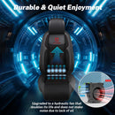 Cooling Car Seat Cushion Front Seat 12V&24V Cooling Seat Cover for Cars with 10 Fans Rapid Cooling with Automatic Start and Pause Seat Cushion (Black)-7