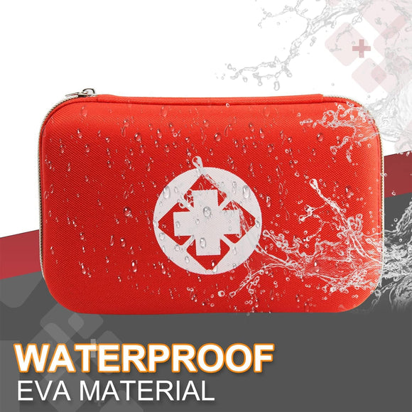 276PCS First Aid Kit Home Car Camping Hiking Emergency Supplies Small Compact Lovely Bag for School Outdoor Basic Outdoor Essentials Survival Kit for Travel