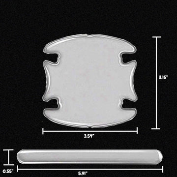 14 PCS Car Door Handle Scratch Protector Universal Waterproof Anti-Scratches Car Door Cup Protector Transparent 14 - 0