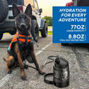 Portable Dog Travel Water Bottle 77oz Large Travel Water Bowl for Dogs Camping Hiking Beach Hunting Essentials Big Pet Bottles Bowl Water Dispenser for On The Go Park Car Walking Accessories-1