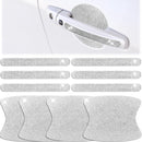 10 Pieces Bling Car Accessories for Women Bling Car Door Handle Protector Door Handle Covers for Car Rhinestone Car Bowl Protector Accessories Women Stickers(Silver)-1