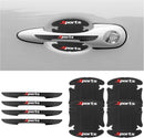 4PCS Car Door Protector+4PCS Car Door Handle Protector Sports Car Door Handle Scratch Protector Universal Car Door Edge Protector Car Decorations Fit Most Car SUV Truck-1
