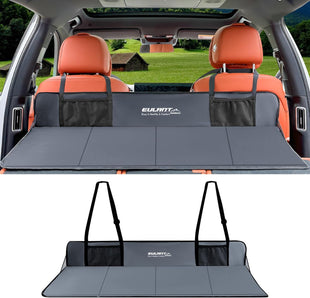 Portable Air Mattresses for Sleeping Car Rear Seat Mattress Extension Plate Folding Car Bed Mattress Increase Travel Trunk Space & Car Bed Camping Space for Car/SUV/Model Y/3-Camping Essential
