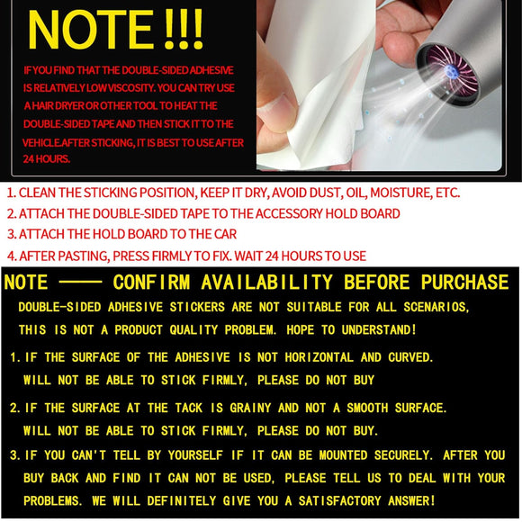 Smart LED Car Trash Can Waterproof Garbage Bag Passenger Side Artificial Leather Storage Pocket Leak Proof Reusable Traveling Portable Offices Toilet Garbage Cans Back Seat Hanging (Black-1pack)