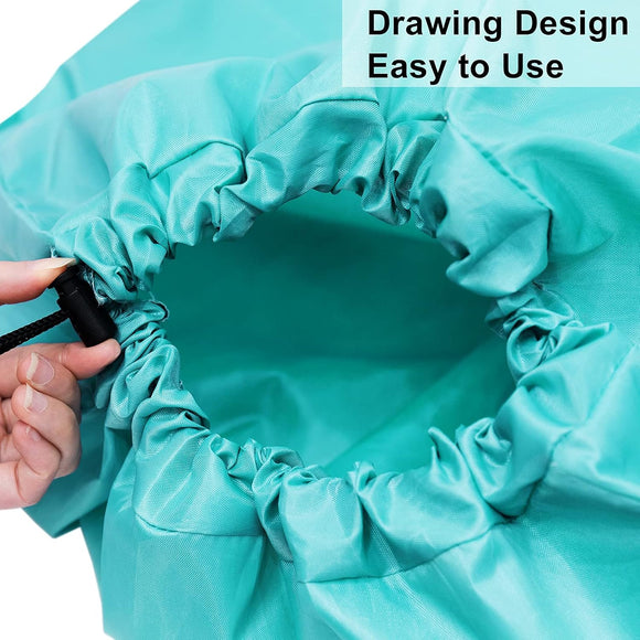 2 Pack Extra Large Travel Laundry Bag Dirty Clothes Organizer with Drawstring Heavy Duty Travel Laundry Bags Easy Fit a Laundry Hamper Travel Essentials