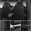 3D Foam Mesh Leather Car Seat Covers Front Seats Air Cool Mesh Front Seat Covers for Car Universal Fit for SUV Truck Sedan Automotive Armrest Airbag Compatible Black and Red-3