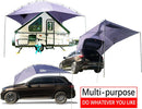 Versatility Camping Tent for Truck Bed SUV RVing Van Trailer and Overlanding Portable Teardrop Awning Canopy Tear Resistant Tarp with 2 Sandbag-5