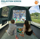 SUV Tent with Screen Porch 5 Person Car Tents for Camping SUV Tailgate Tent for Outdoor Van Car Camping with Movie Screen 12x10x87in(H)-5