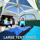 SUV Tents for Camping 6 Person Waterproof Car Family Camping Tent with Tailgate Attachment for SUV Jeep Truck with Cap Easy Setup Large Tent for Outdoor Camping Dark Green-3