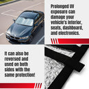 AutoTech Park Sunshade for 2025 Volvo EX30, Custom-fit Windshield Sun Shade-3