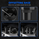 Car Cup Holder Expander Cup Holder Extender Adapter for Car with Expandable Base Fits Yeti 20/26/30/46oz Hydroflask 32/40oz Large Water Bottles in 2.8-4.2 (16-46oz)-2