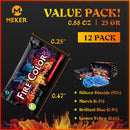 Fire Color Changing Packets - Fire Pit Campfires Outdoor Fireplaces Bonfire - Fire Color - Perfect Fire Camping Accessories for Kids & Adults (12 Pack)-3