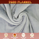 12V Heated Blanket for car Machine Washable Car Electric Blanket Heated Travel Blanket Plug in Flannel Heating Throw for Car Truck SUV Van 40x55 with Controller 3 Heating Level-5