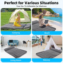 Inflatable SUV Air Mattress for Car Truck & Camping Portable Thickened Car Bed for Travel Includes 2 Pillows & Electric Pump-3
