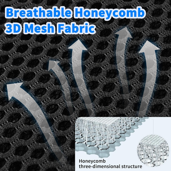 12V Cooling Car Seat Cover with 16 Fans Automotive Seat Cooler Pad for Front Seats Ventilated Car Seat Cushion with Breathable Design & Instant (Seat Cover and Back Cover)