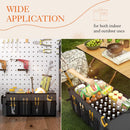 Trunk Organizer for Car - Car Organizer, Foldable Trunk organizer for SUVs & Sedans, Sturdy Car Organization for Car Accessories, Tools, Sundries, Black, 2 Compartments, 21.3"?12.6"?10.6"-6