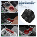Car Cup Holder Expander Cup Holder Expander for Car with Stretchable Rubber Base Large Cup Holder Adapter Compatible with Yeti Hydro Flask Nalgene Stanley Owala Bottles in 2.8-4.13 1 Pack-3