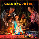 Fire Color Changing Packets - Fire Pit Campfires Outdoor Fireplaces Bonfire - Fire Color - Perfect Fire Camping Accessories for Kids & Adults (12 Pack)-4