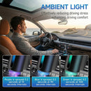 Car Air Freshener Air Freshener Diffuser Three Adjustable Modes Aromatherapy Machine Rechargeable (Black)-2