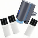 Auto-Aromatherapy Smart Car Air Freshener Diffuser with 3 Scent Options Rechargeable Design USB-Carger and Easy to Install for Long-Lasting Freshness.(Grey)-1