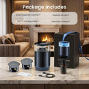 Car Air Freshener Car Diffuser with Smart Spray Modes (4 Settings) & Essential Oil Monitor 1600 Sprays USB-C Rechargeable Auto On/Off 2 Scents Refills Car Scent with Ambient Light-2