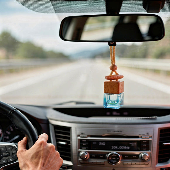 Car Air Freshener 8ml Automotive Scents | 45-Days Long-Lasting Keep Fragrance | Automobile Hanging Diffuser Bottles | Remove Auto Odor for Men Home Deodorizer (1pcs New Car)