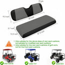 Universal Golf Cart Rear Seat Cover Dress UP Older Golf Cart Durable Breathable Material Fit Like a Glove for Yamaha EZGO and Club Car Easy to Install-9