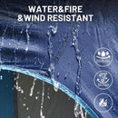 5-9 Person SUV Tent with Screen Porch and Awning for Family Camping Weather Resistant and Portable Van or Car Tent Includes Rainfly and Storage Bag 13 W X 10 L X 7.1 H Blue-2