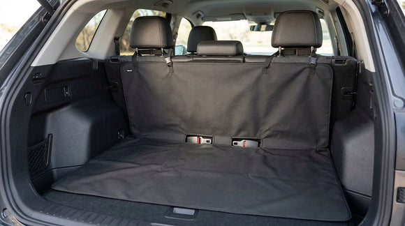 Waterproof Car Back Bench Seat Cover Protector for Dog - 56 x 47 inch Black