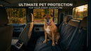 Waterproof Car Back Bench Seat Cover Protector for Dog - 56 x 47 inch Black-7