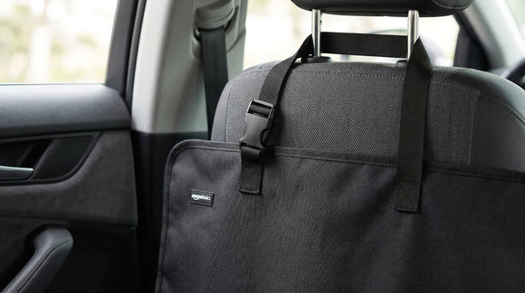 Waterproof Car Back Bench Seat Cover Protector for Dog - 56 x 47 inch Black