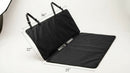 Waterproof Car Back Bench Seat Cover Protector for Dog - 56 x 47 inch Black-4