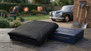 Waterproof Car Back Bench Seat Cover Protector for Dog - 56 x 47 inch Black-3