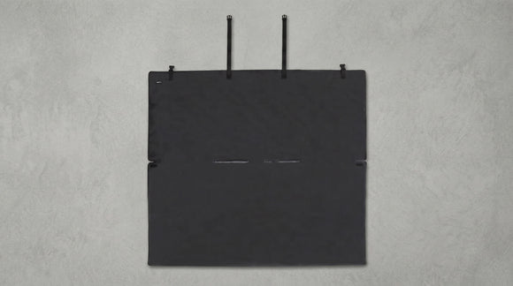 Waterproof Car Back Bench Seat Cover Protector for Dog - 56 x 47 inch Black