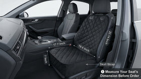 Dog Car Seat Cover Pet Front Cover for Cars Trucks and Suvs - Waterproof & Nonslip Dog Seat Cover (Front Seat)