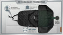 Dog Car Seat Cover Pet Front Cover for Cars Trucks and Suvs - Waterproof & Nonslip Dog Seat Cover (Front Seat)-4