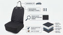 Dog Car Seat Cover Pet Front Cover for Cars Trucks and Suvs - Waterproof & Nonslip Dog Seat Cover (Front Seat)-2