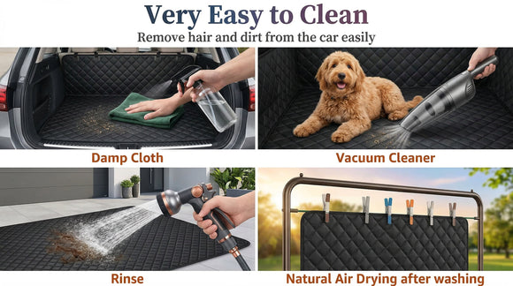 Dog Car Seat Cover for Pets 100% Waterproof Seat Cover Hammock 600D Heavy Duty Scratch Proof Nonslip Durable Soft Back Seat Covers for Cars Trucks and SUVs