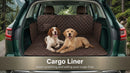 Dog Car Seat Cover for Pets 100% Waterproof Seat Cover Hammock 600D Heavy Duty Scratch Proof Nonslip Durable Soft Back Seat Covers for Cars Trucks and SUVs-5