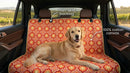3-in-1 Back Seat Cover for Dogs 100% Cotton Canvas Back Seat Hammock with Headrest Straps Belt Slots & Anchors Non-Skid Cargo Area Cover Machine Washable No Harmful Chemicals 56x56-1