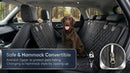 vailge Pet Seat Covers 100% Waterproof Scratch Proof Nonslip 600D Heavy Duty Dog Hammock for Back Seat car Trucks SUV-4