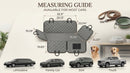 vailge Pet Seat Covers 100% Waterproof Scratch Proof Nonslip 600D Heavy Duty Dog Hammock for Back Seat car Trucks SUV-2