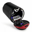 Car Ashtray Lighter Set Detachable With Lid Blue LED Light Indicator for Home Office and Travel-4