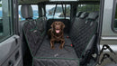 Dog Car Seat Cover for Back Seat 600D Heavy Duty Dog Hammock for Car with Side Flap 100% Waterproof Pet Backseat Cover Anti-Scratch Nonslip Pet Seat Protector for Cars Trucks and SUV-1