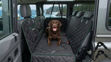 Dog Car Seat Cover for Back Seat 600D Heavy Duty Dog Hammock for Car with Side Flap 100% Waterproof Pet Backseat Cover Anti-Scratch Nonslip Pet Seat Protector for Cars Trucks and SUV