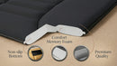 Car Seat Cushion Pad Memory Foam Seat Cushion Pain Relief Cushion Comfort Seat Protector for Car Office Home Use Black 1PC-3