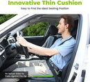 Soft Dense Memory Foam Car Seat Cushion for Driving - Seat Cushion for Car Seat Driver with Wedge Design & Raised Back to Broaden Vision Provides Comfort for Lower Back & HIPS (Passenger Use Too)-3