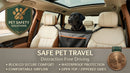 Buckle N Go Dog Car Seat for Large Dogs Waterproof Fabric Breathable Mesh Sides Adjustable Seat Belt Leash Carseat for Medium to Large Pets Car Seat Cover - 21 X 19 X 19in-6