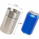 Car Ashtray with lid smell proof Stainless Steel Portable Smokeless Detachable Windproof Self Extinguishing Butt Bucket Ash Tray for Most Car Cup Holder for Outdoor Travel Home Office (Silver)-5